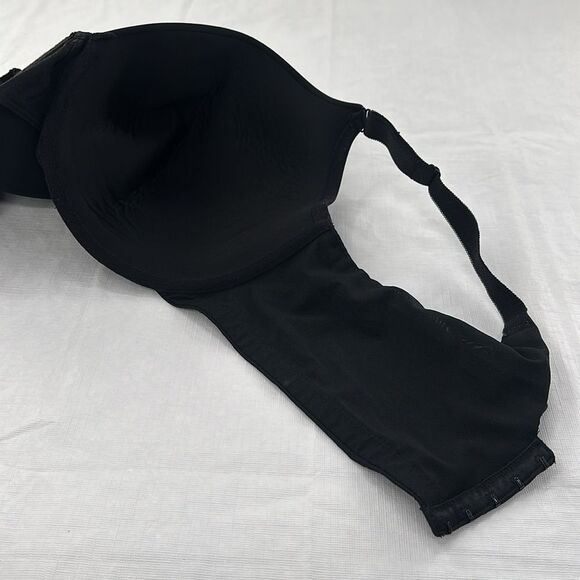 Torrid Bra Womens Plus 40F Black Nylon Spandex Back Close Adjustable - Picture 7 of 10